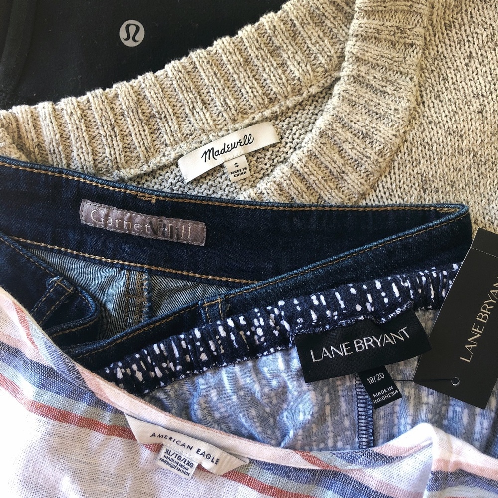Drop 4, Box 2: Lululemon, Chico's, Madewell, LOFT, Garnet Hill, American Eagle..